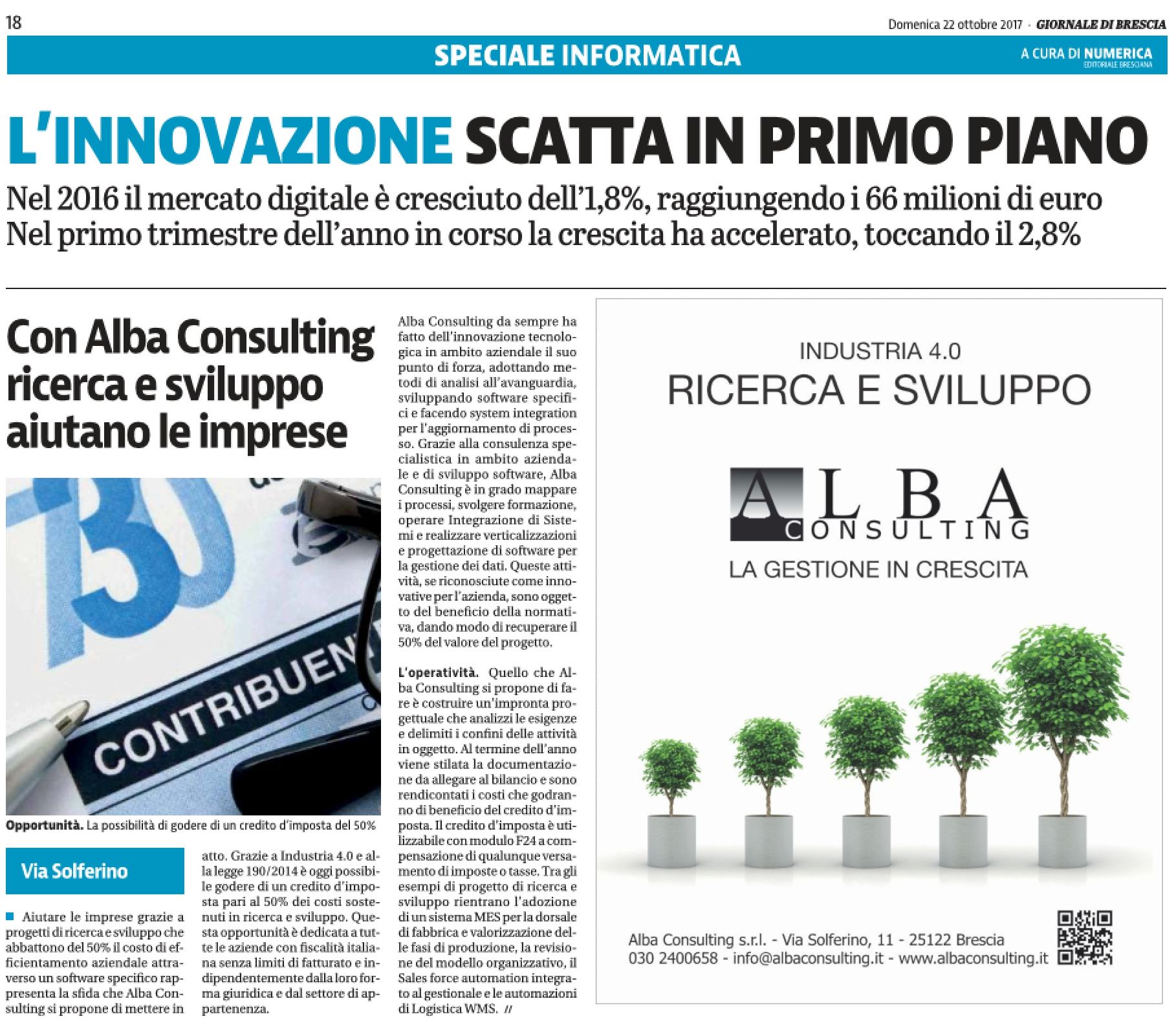 Alba consulting ricerca e sviluppo