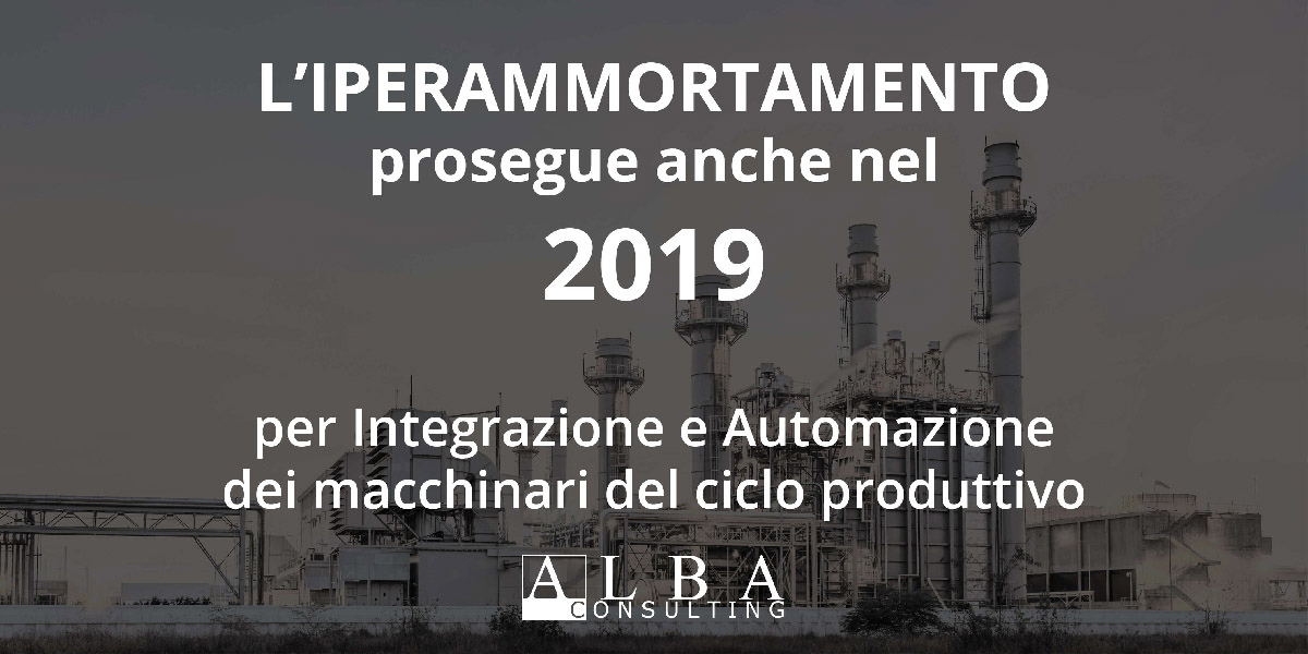 Alba Consulting Iperammortamento 2019 Brescia