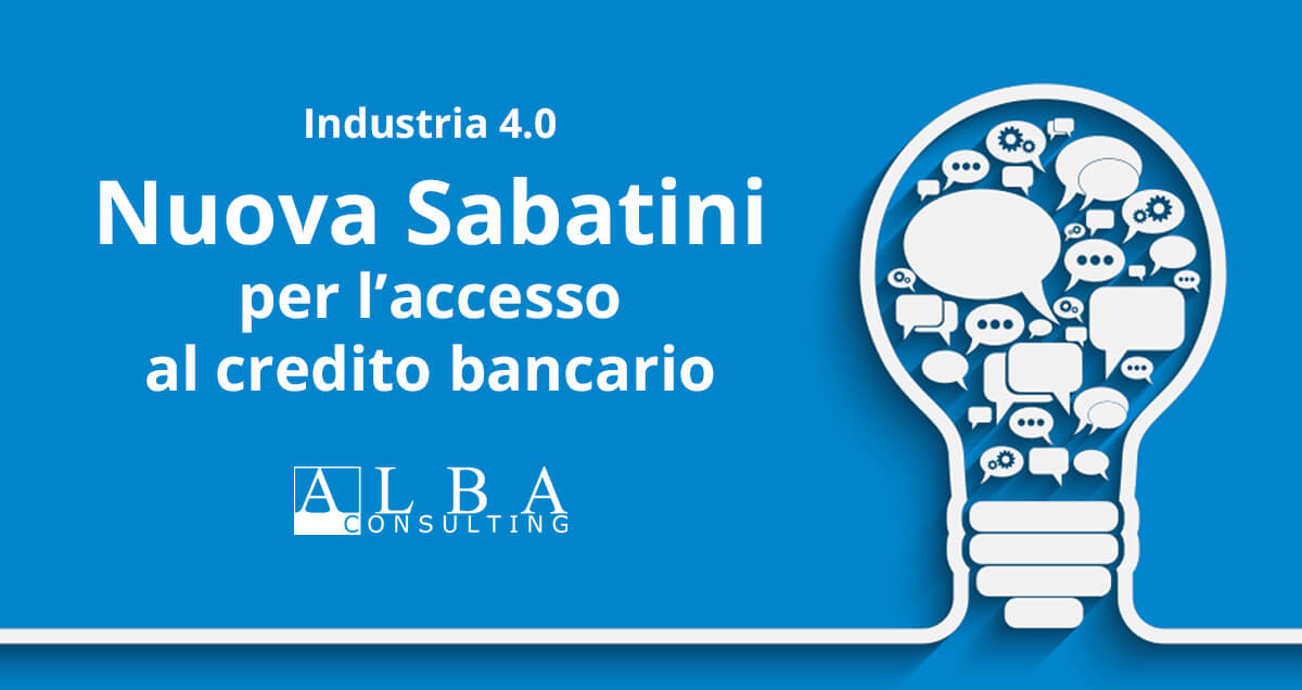 Nuova Sabatini 2019 - Alba Consulting